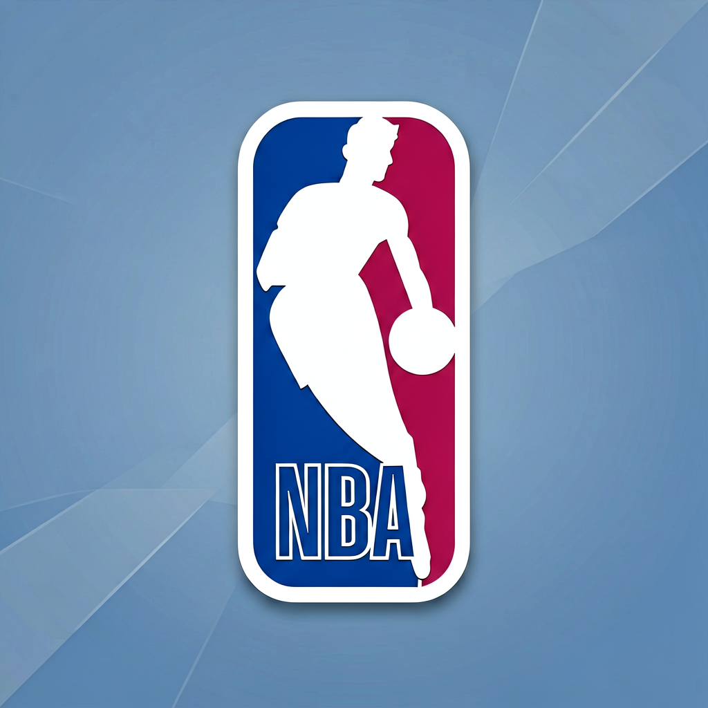 NBA美国职业篮球联赛标志，象征世界最高水平篮球赛事